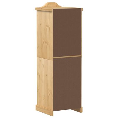 vidaXL Kleiderschrank Corona 55x52x170 cm Massivholz Kiefer