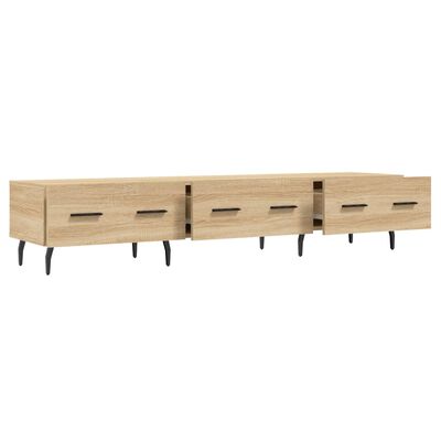 vidaXL TV-Schrank Sonoma-Eiche 150x36x30 cm Holzwerkstoff