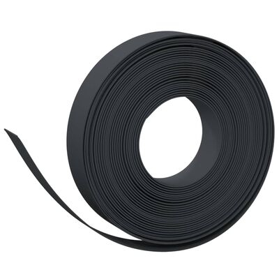 vidaXL Rasenkanten 5 Stk. Schwarz 10 m 10 cm Polyethylen