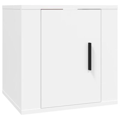 vidaXL TV-Wandschrank Weiß 40x34,5x40 cm