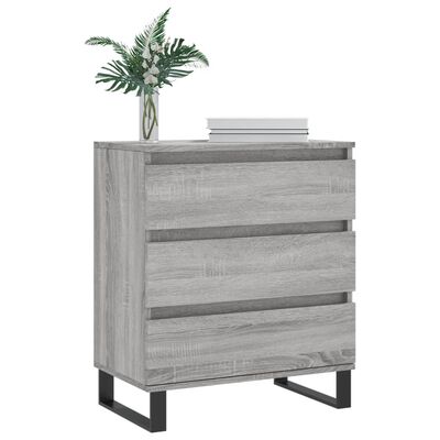 vidaXL Sideboard Grau Sonoma 60x35x70 cm Holzwerkstoff