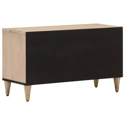 vidaXL TV-Schrank 80x33x46 cm Massivholz Mango