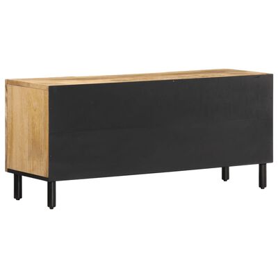 vidaXL TV-Schrank 105x33x46 cm Massivholz Mango