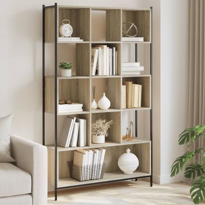 vidaXL Bücherregal Sonoma-Eiche 102x28x172 cm Holzwerkstoff