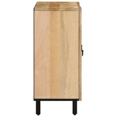 vidaXL Beistellschrank 90x33x75 cm Massivholz Mango