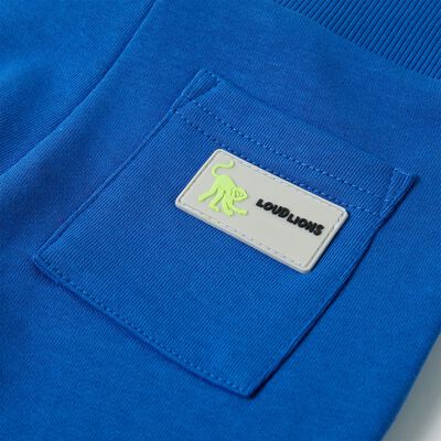 Kindershorts mit Kordelzug Blau 116