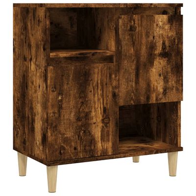 vidaXL Sideboard Räuchereiche 60x35x70 cm Holzwerkstoff