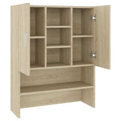 vidaXL Waschmaschinenschrank Sonoma-Eiche