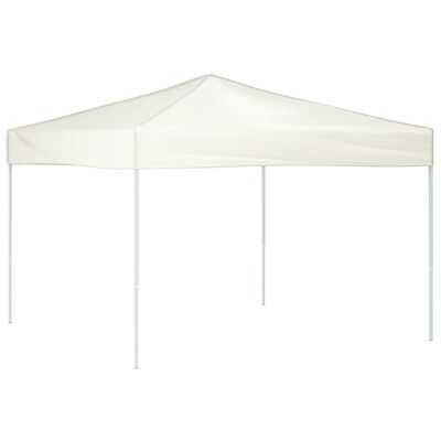 vidaXL Partyzelt Faltbar Creme 3x3 m