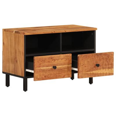 vidaXL TV-Schrank 70x33x46 cm Massivholz Akazie