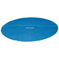 Intex Solar Poolabdeckung Blau 206 cm Polyethylen