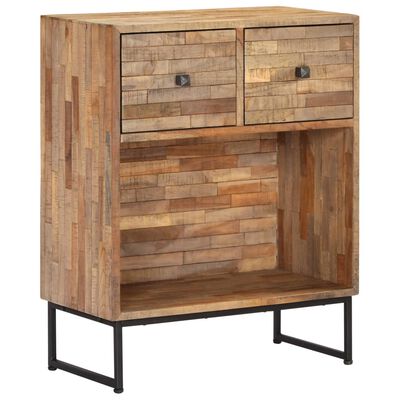 vidaXL Sideboard Recyceltes Teakholz 60x30x75 cm