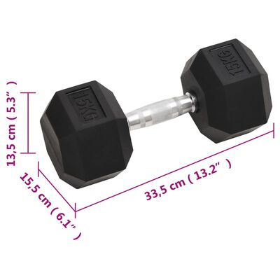 vidaXL Kurzhanteln 2 Stk. 30 kg Gusseisen