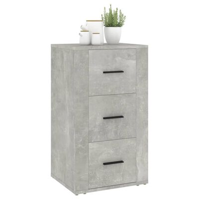 vidaXL Sideboard Betongrau 40x33x70 cm Holzwerkstoff