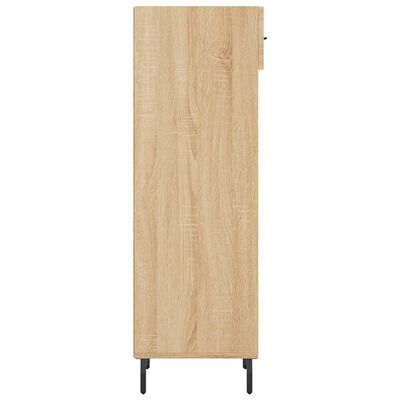 vidaXL Schuhschrank Sonoma-Eiche 30x35x105 cm Holzwerkstoff