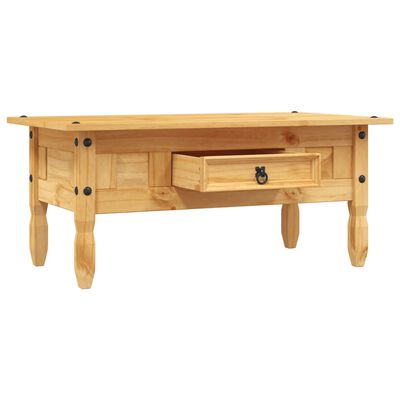 vidaXL Couchtisch Mexiko-Stil Kiefernholz 100x55x44 cm