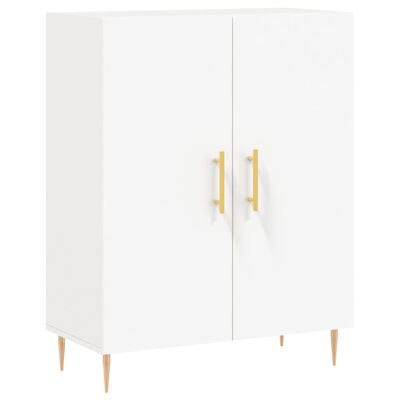 vidaXL Highboard Weiß 69,5x34x180 cm Holzwerkstoff