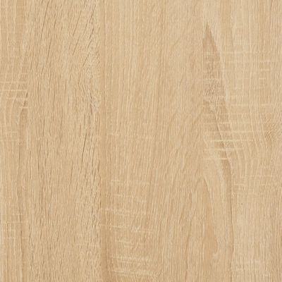 vidaXL Nachttische 2 Stk. Sonoma-Eiche 40x35x47,5 cm Holzwerkstoff