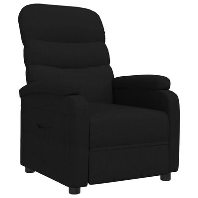 vidaXL Relaxsessel Schwarz Stoff