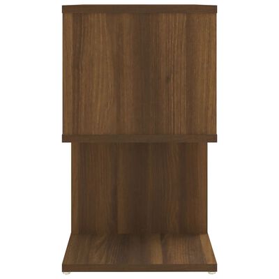 vidaXL Nachttische 2Stk. Braun Eichen-Optik 50x30x51,5cm Holzwerkstoff