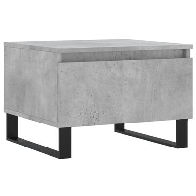 vidaXL Couchtisch Betongrau 50x46x35 cm Holzwerkstoff