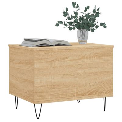 vidaXL Couchtisch Sonoma-Eiche 60x44,5x45 cm Holzwerkstoff