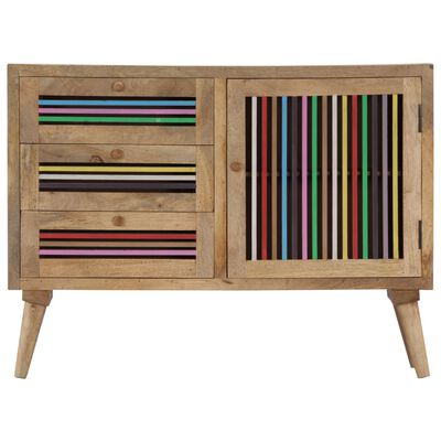 vidaXL Sideboard 100x30x75 cm Massivholz Mango