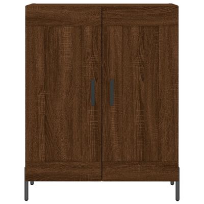 vidaXL Sideboard Braun Eichen-Optik 69,5x34x90 cm Holzwerkstoff