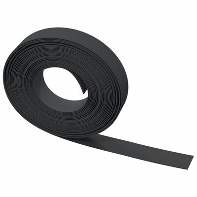 vidaXL Rasenkanten 5 Stk. Schwarz 10 m 10 cm Polyethylen