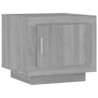 vidaXL Couchtisch Grau Sonoma 51x50x45 cm Holzwerkstoff