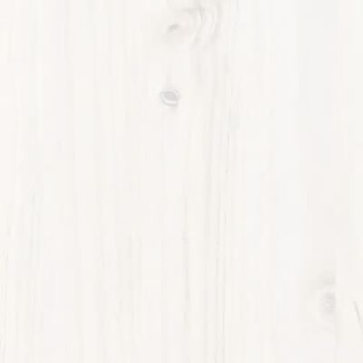 vidaXL Tagesbett Weiß 80x200 cm Massivholz Kiefer