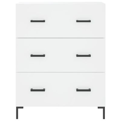 vidaXL Highboard Weiß 69,5x34x180 cm Holzwerkstoff