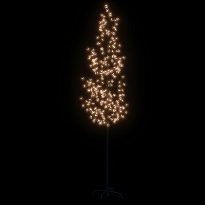 vidaXL LED-Baum mit Kirschblüten Warmweiß 368 LEDs 300 cm