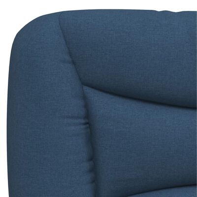 vidaXL Kopfteil-Kissen Blau 140 cm Stoff