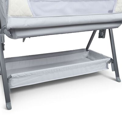 Baninni Baby Zustellbett Elia 92x55x82 cm Hellgrau