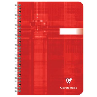 Clairefontaine Spiralhefte 5 Stk. A5 90 Blatt Kariert 5x5 mm