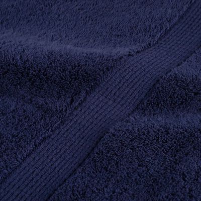 vidaXL Premium-Gästetücher SOLUND 10 Stk. Marineblau 30x50 cm 600 g/m²