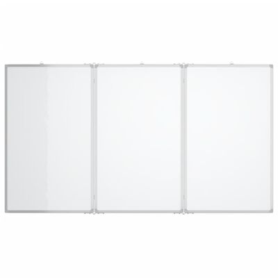 vidaXL Magnetisches Whiteboard Klappbar 120x100x1,7 cm Aluminium