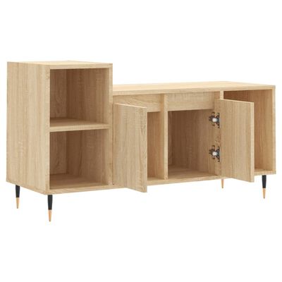 vidaXL TV-Schrank Sonoma-Eiche 100x35x55 cm Holzwerkstoff