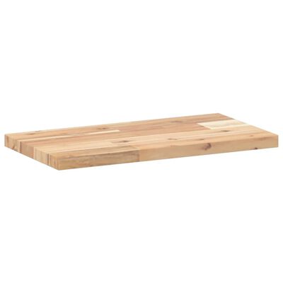 vidaXL Schweberegale 3 Stk. 40x20x2 cm Massivholz Akazie Unbehandelt