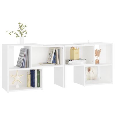 vidaXL TV-Schrank Weiß 104x30x52 cm Holzwerkstoff