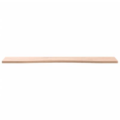 vidaXL Schreibtischplatte 80x(36-40)x1,5 cm Massivholz Buche