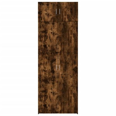 vidaXL Hochschrank Räuchereiche 80x42,5x225 cm Holzwerkstoff