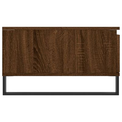 vidaXL Couchtisch Braun Eichen-Optik 90x60x35 cm Holzwerkstoff