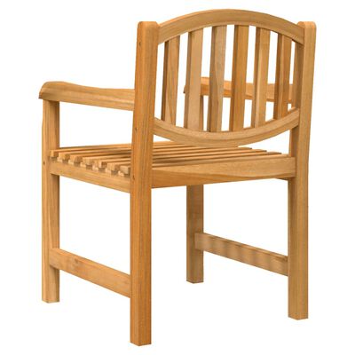 vidaXL Gartenstühle 6 Stk. 58x59x88 cm Massivholz Teak