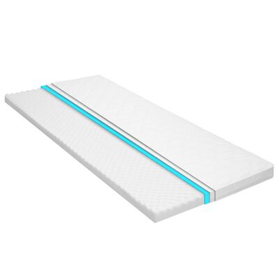 vidaXL Matratzenauflage 80 x 200 cm Kaltschaum Ei-Profil 6 cm