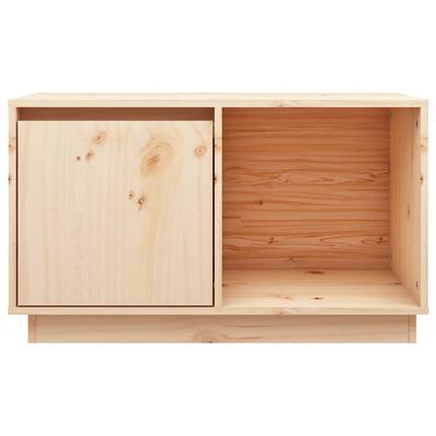 vidaXL TV-Schrank 74x35x44 cm Massivholz Kiefer