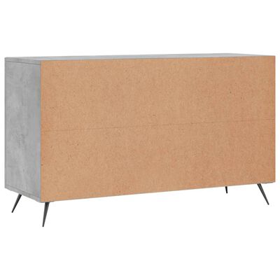 vidaXL Sideboard Betongrau 100x36x60 cm Holzwerkstoff