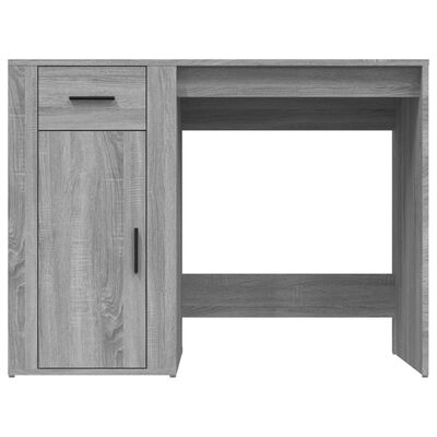 vidaXL Schreibtisch Grau Sonoma 100x49x75 cm Holzwerkstoff