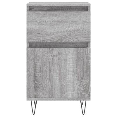 vidaXL Sideboard Grau Sonoma 40x35x70 cm Holzwerkstoff